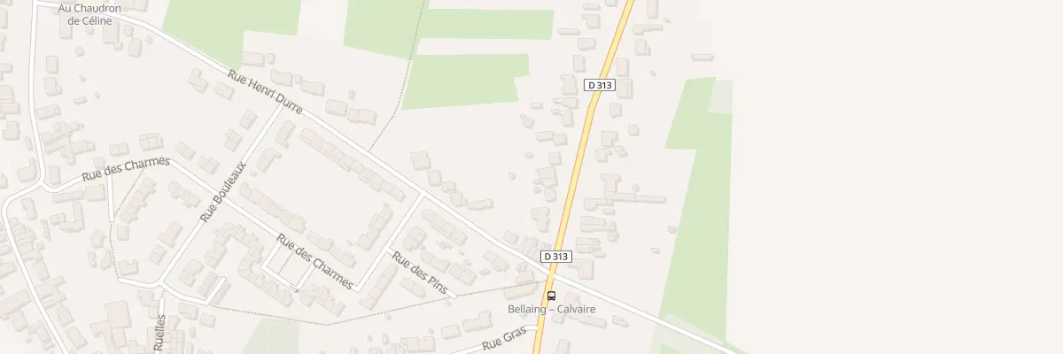 Plan du 43 Rue Emile Zola à Bellaing