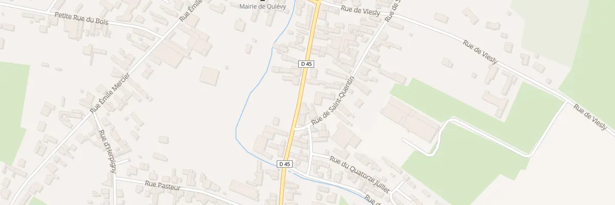 Plan du 19 Rue Jean Lebas à Quiévy