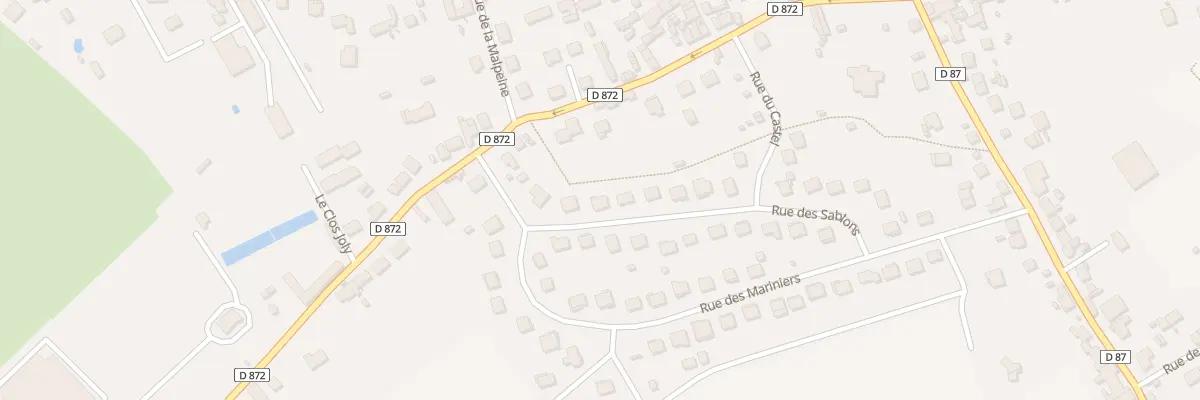 Plan du 5 Rue des Sablons à Chierry