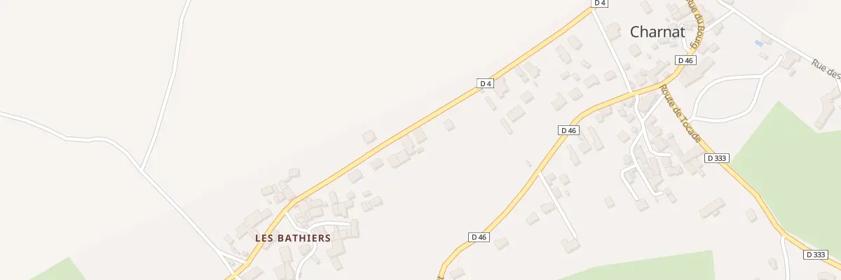Plan du 5002 Les Bathiers à Charnat