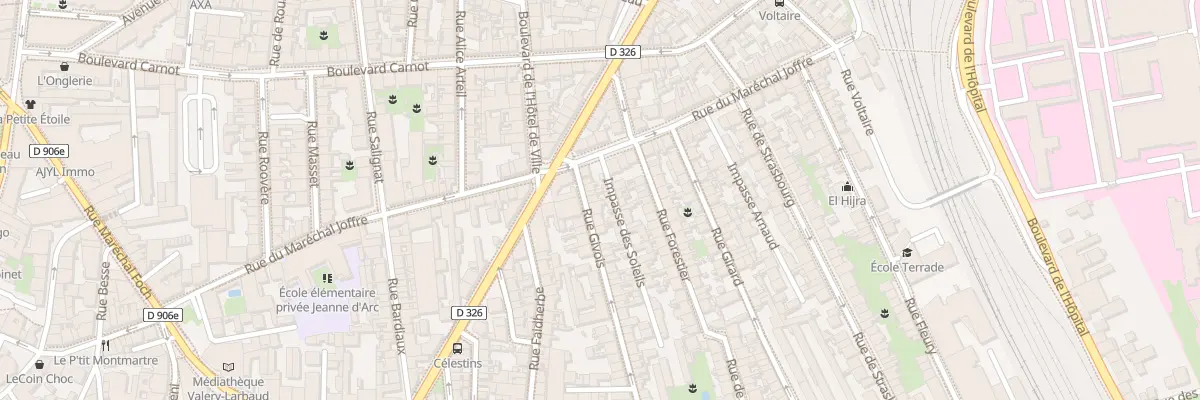 Plan du 56 Rue Givois à Vichy