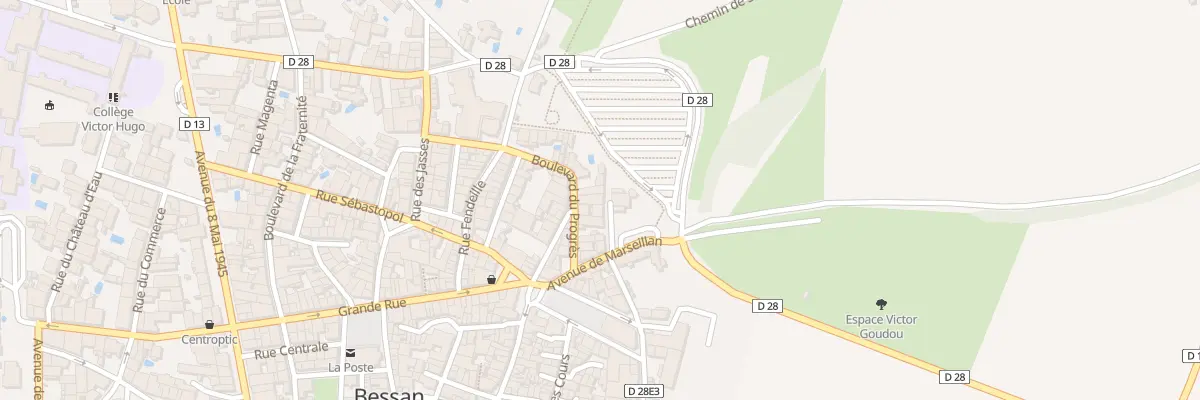 Plan du 9 Rue de l’Aqueduc à Bessan