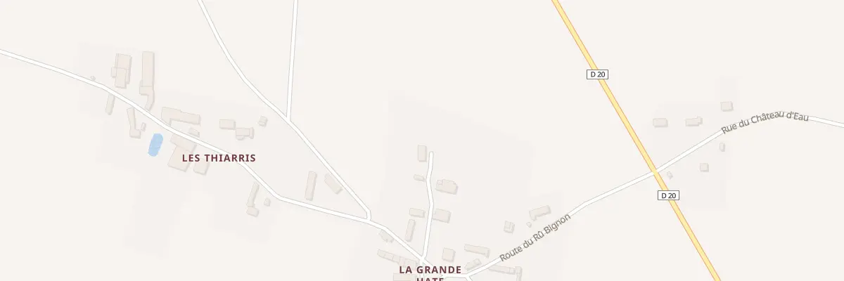 Plan du 3 Che des Terres Rouges à Dixmont