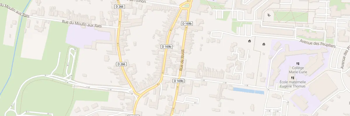 Plan du 43C Rue de Rivoli à Saint-Amand-les-Eaux