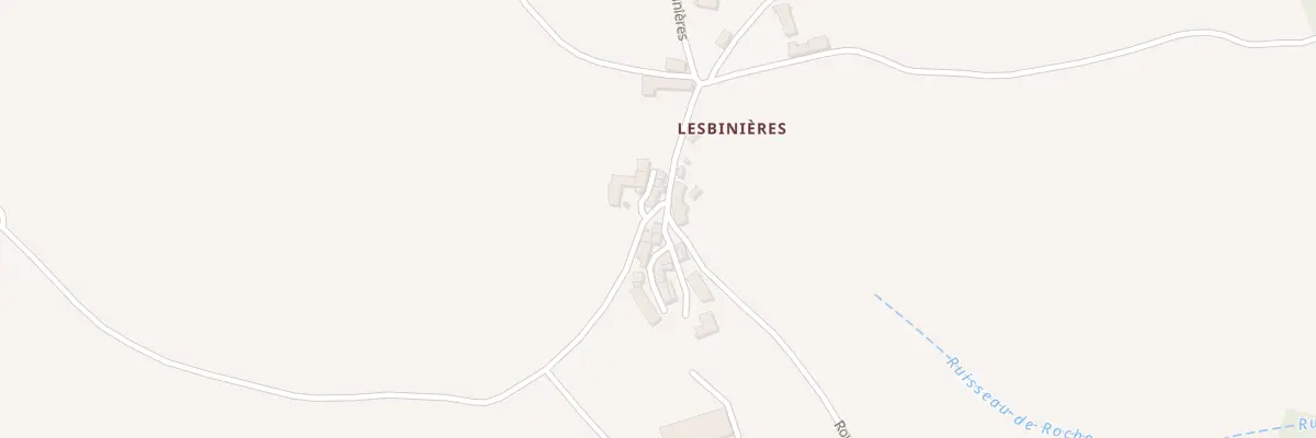 Plan du 5059 Lesbinieres à Desges