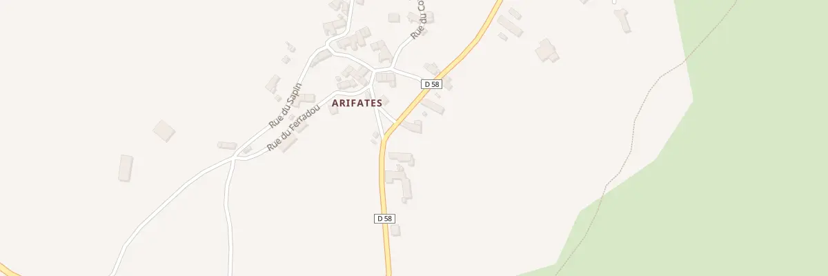 Plan du 16 Rte de la Margeride aux Laubies