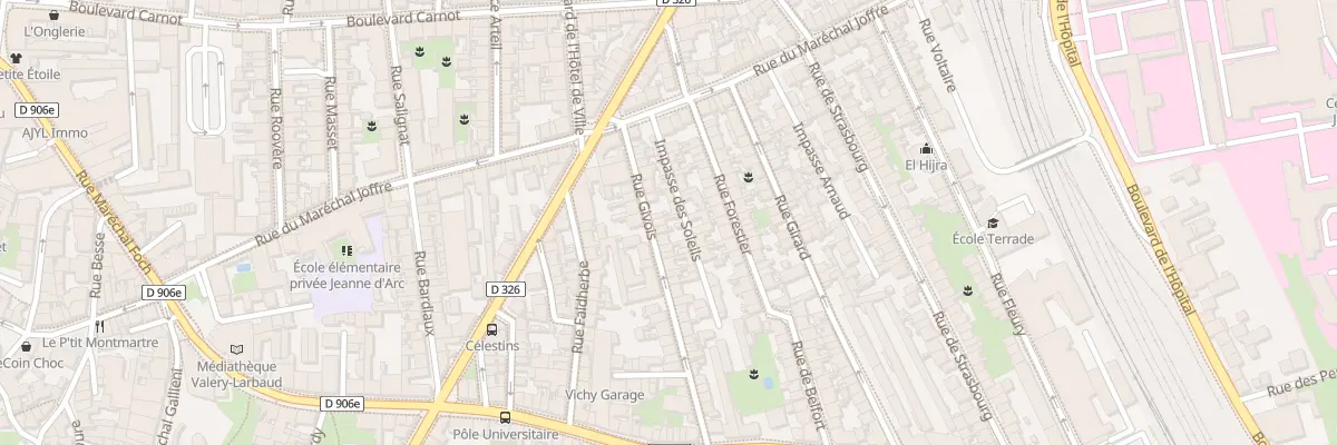 Plan du 46 Rue Givois à Vichy