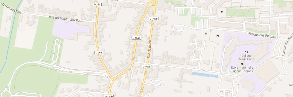 Plan du 41 Rue de Rivoli à Saint-Amand-les-Eaux