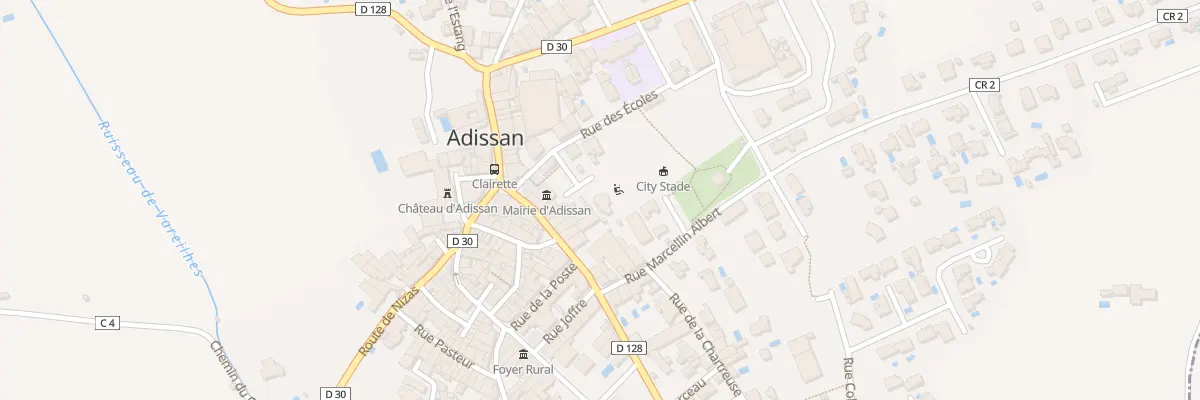 Plan du 5B Rue des Ecoles à Adissan