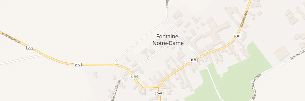 Plan du 7 Rue des Tilleuls à Fontaine-Notre-Dame