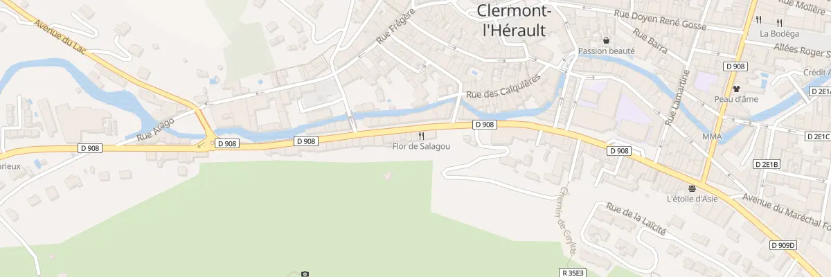 Plan du 24 Bd Ledru Rollin à Clermont-l’Hérault