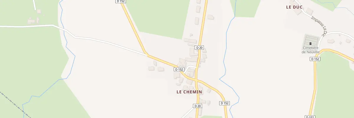 Plan du 5122 Le Chemin à Neuville
