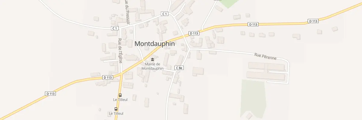 Plan du 2 Rue du Lavoir à Montdauphin