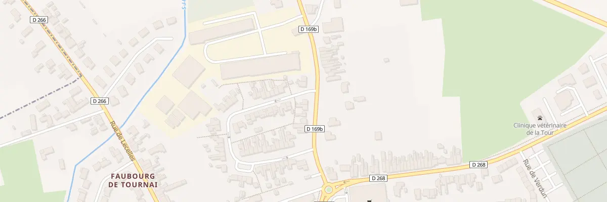 Plan du 35 Rue Fbg Tournai Res E Davaine à Saint-Amand-les-Eaux