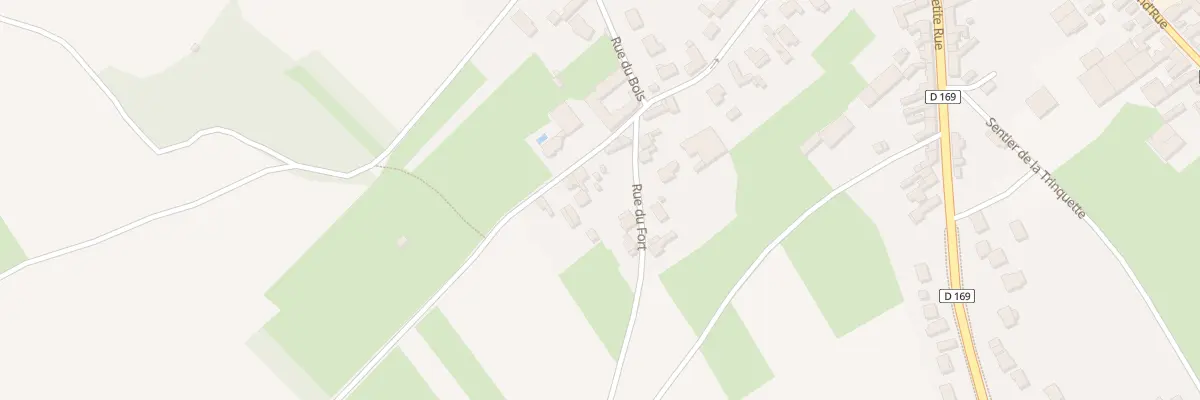 Plan du 169 Rue du Bois à Maulde