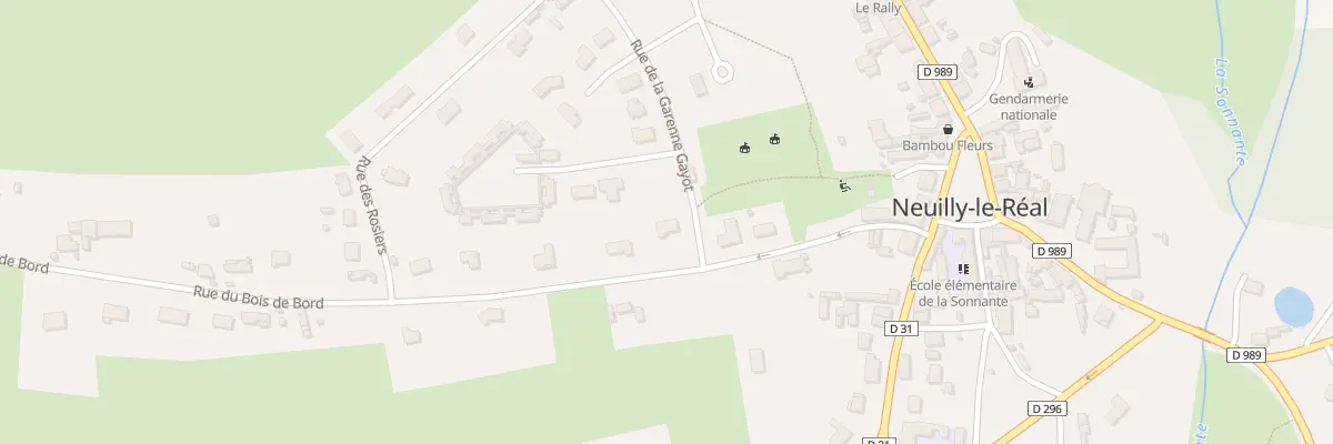 Plan du 11 Rue du Bois de Bord à Neuilly-le-Réal