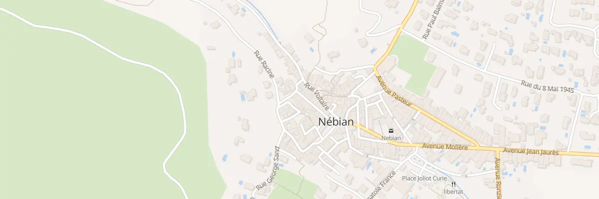 Plan du 18 Rue Jules Ferry à Nébian
