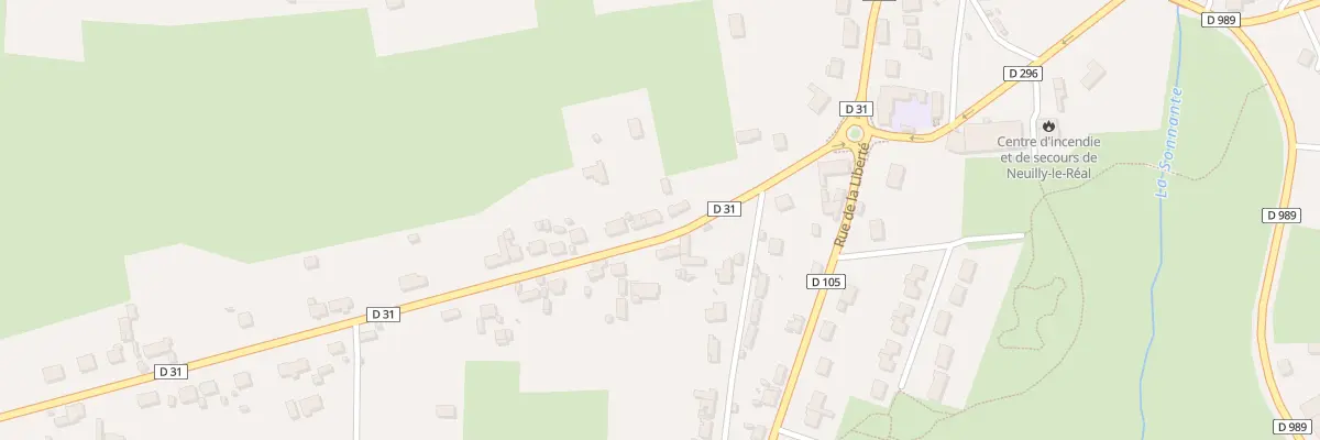 Plan du 11 Rte de Bessay à Neuilly-le-Réal