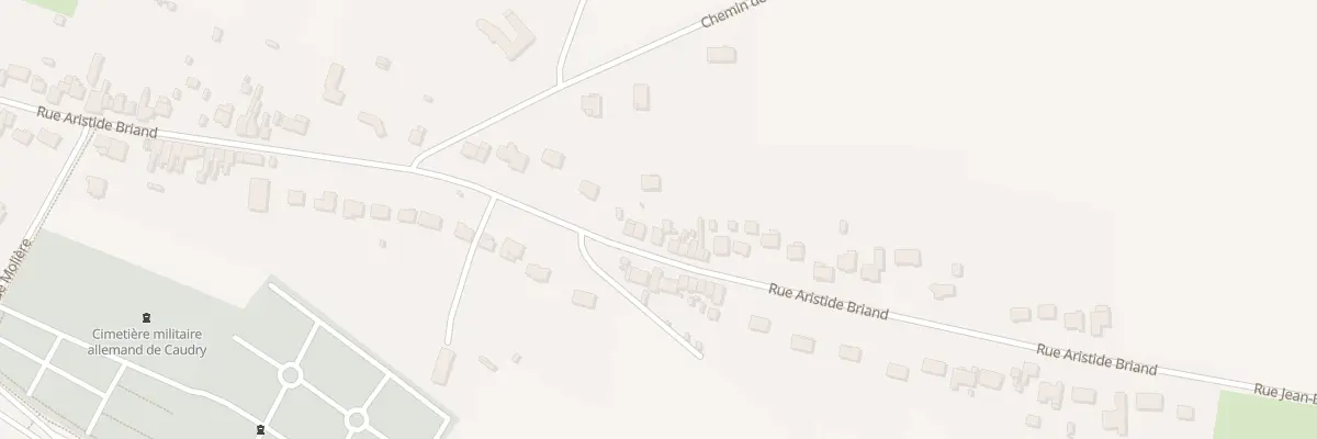 Plan du 273 Rue Aristide Briand à Caudry
