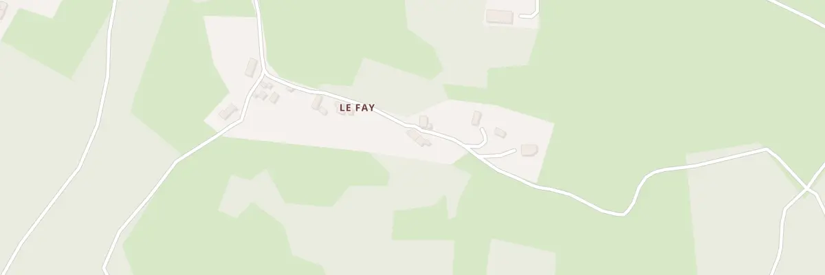 Plan du 12 Le Fay à Égliseneuve-des-Liards