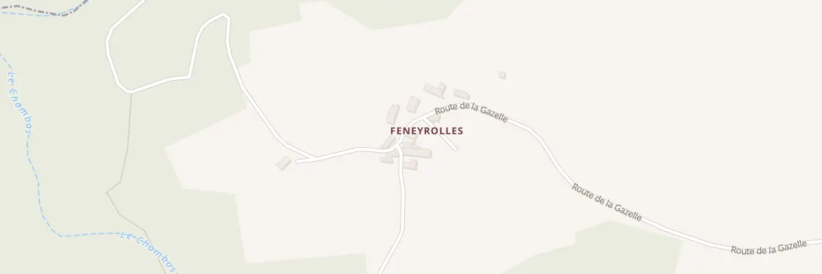 Plan du 5111 Feneyrolles à Saint-Privat-du-Dragon