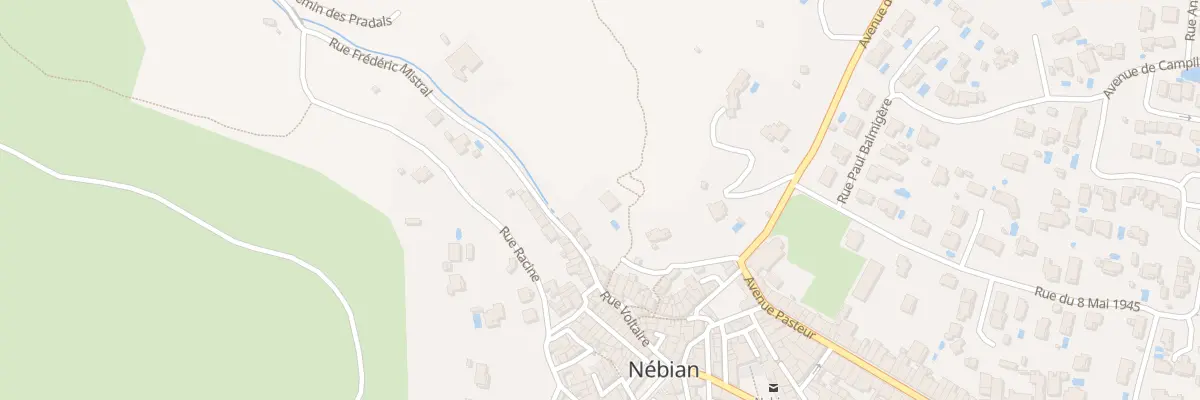 Plan du 5280F Lou Rulladou à Nébian