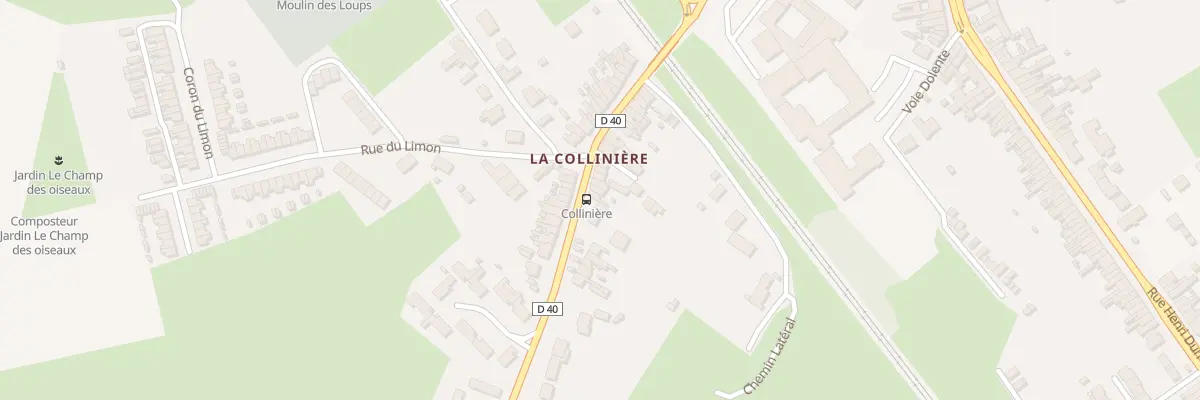 Plan du 411 Rue de la Collinière à Saint-Amand-les-Eaux