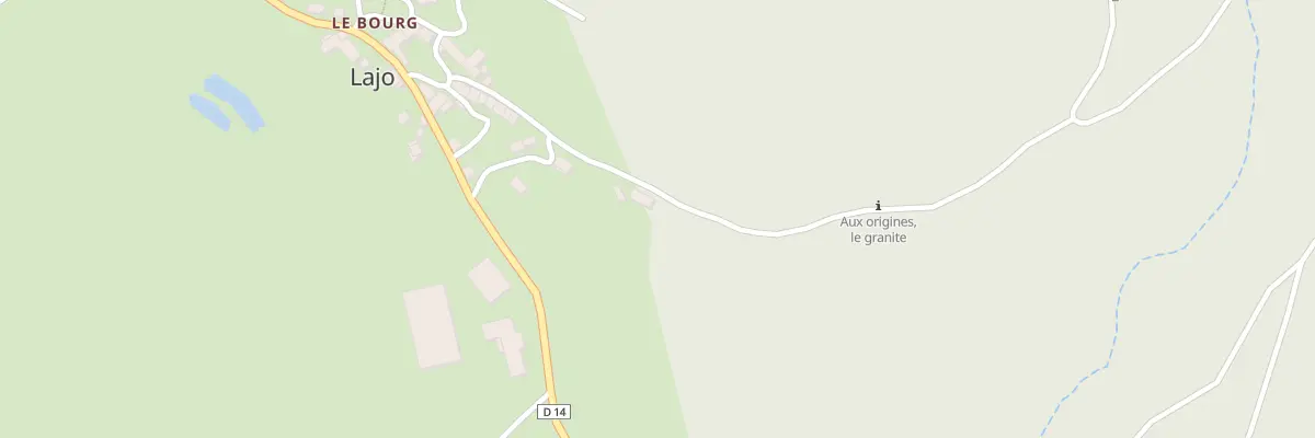 Plan du 5122 Le Bourg à Lajo