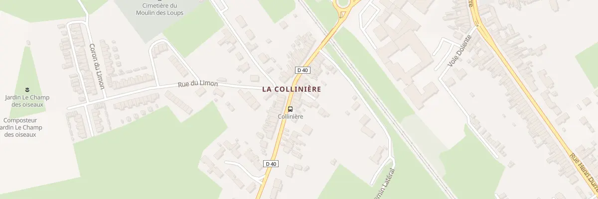 Plan du 399 Rue de la Collinière à Saint-Amand-les-Eaux