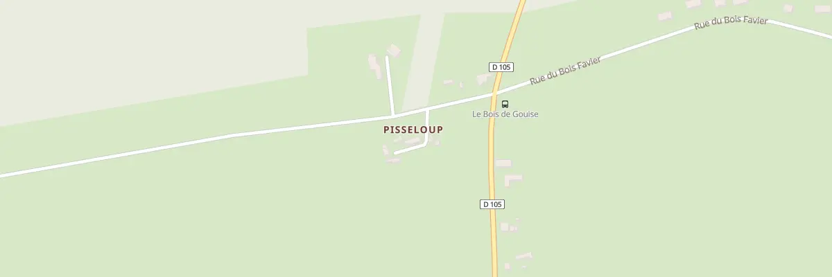 Plan du 5036 Pisseloup à Gouise