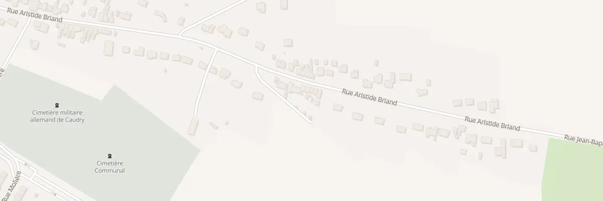 Plan du 260 Rue Aristide Briand à Caudry