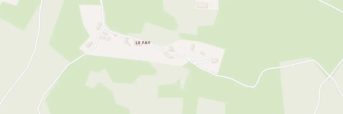 Plan du 5024 Le Fay à Égliseneuve-des-Liards