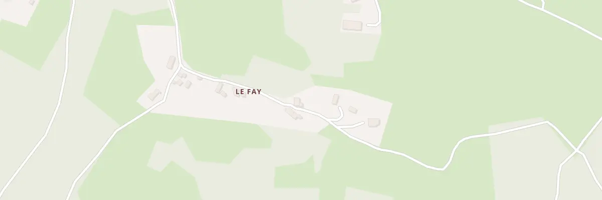 Plan du 5029 Le Fay à Égliseneuve-des-Liards