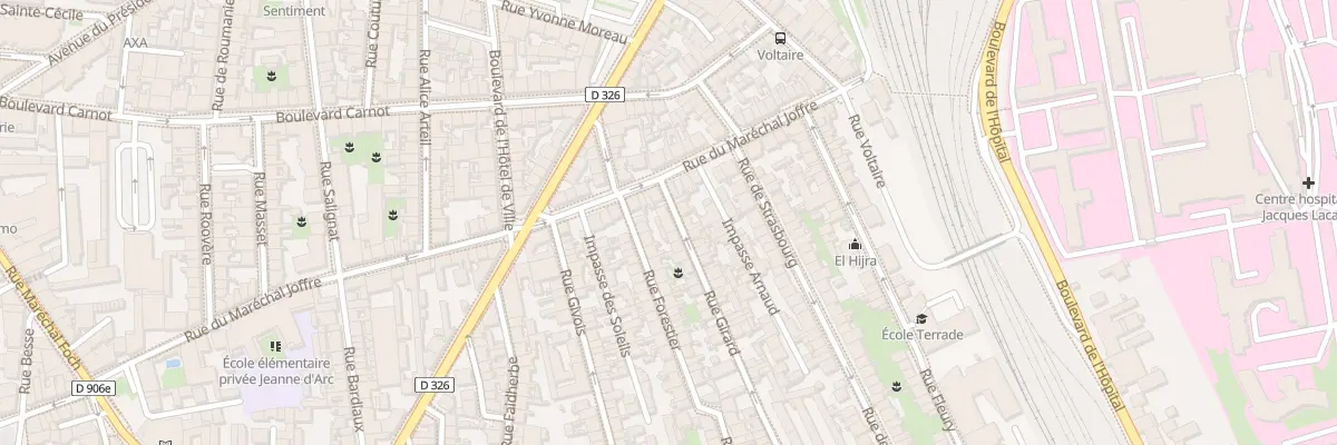 Plan du 51B Rue Girard à Vichy
