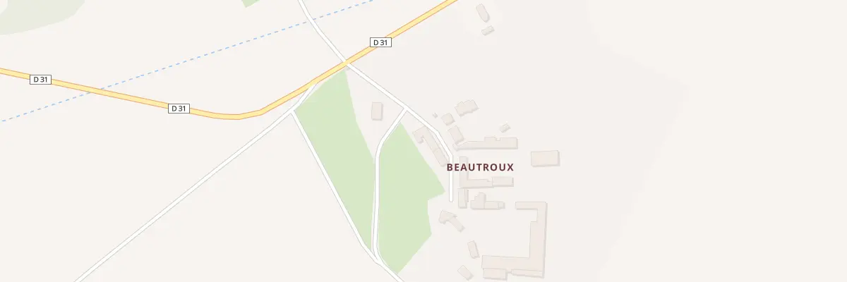 Plan du 8 Ham de Beautroux à Étaves-et-Bocquiaux