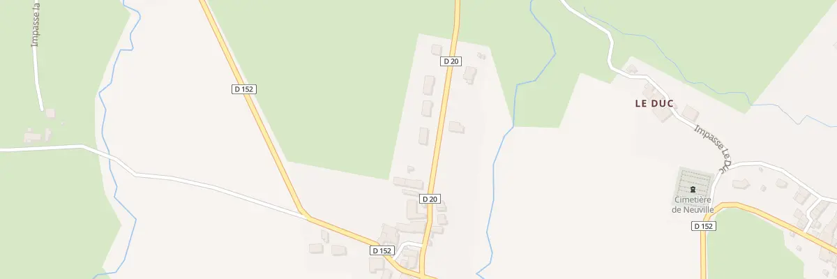 Plan du 5292 Le Chemin à Neuville