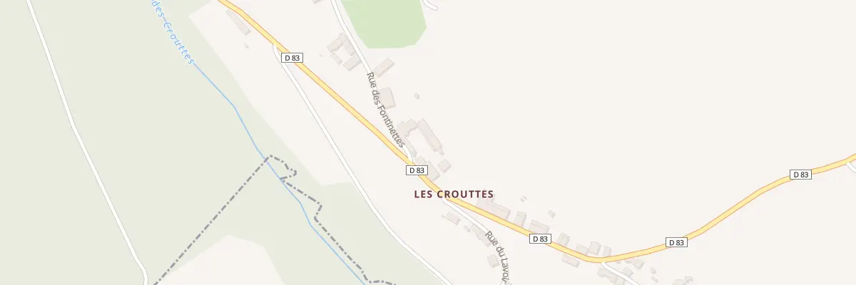 Plan du 2 Rue des Tournelles à Muret-et-Crouttes