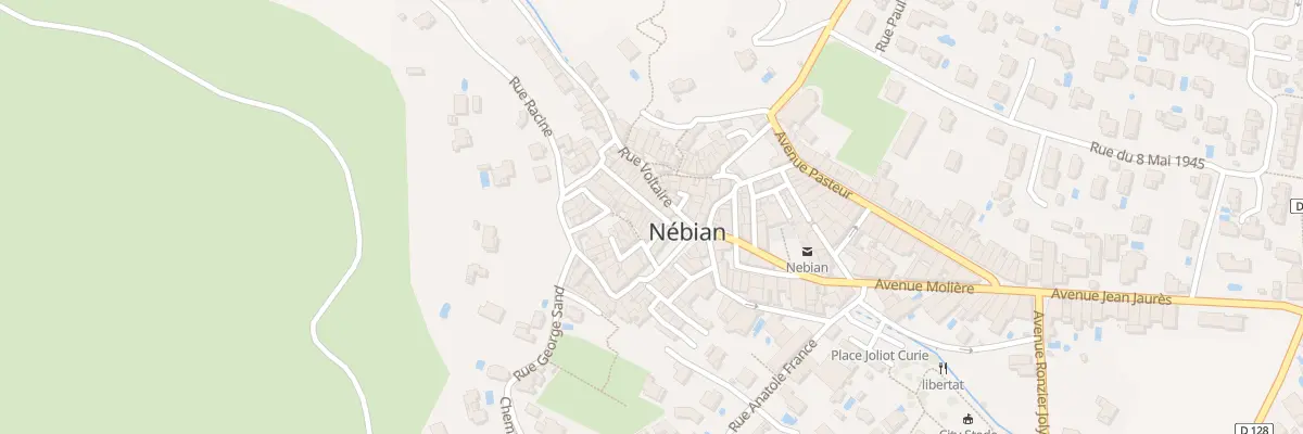 Plan du 4 Rue Jules Ferry à Nébian