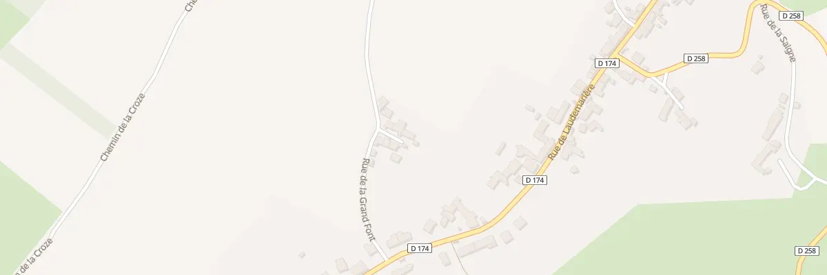 Plan du 13 Rue de la Grand Font à Creuzier-le-Vieux