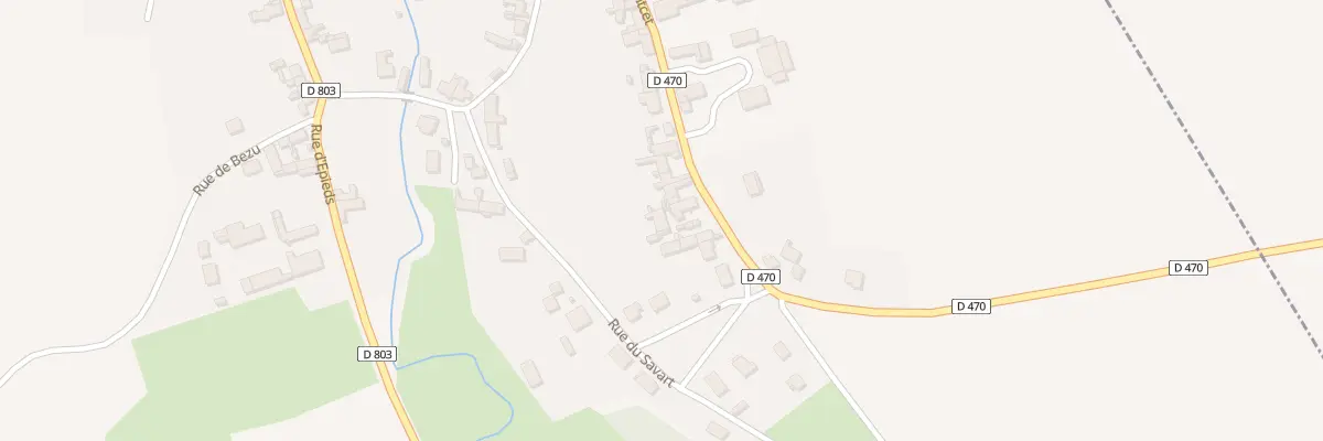 Plan du 11 Rue du Montcet à Brécy