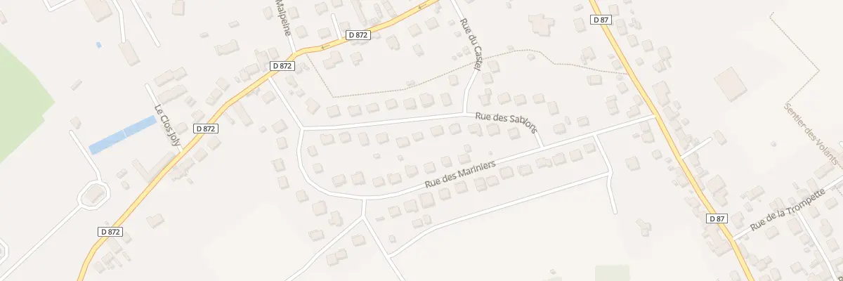 Plan du 12 Rue des Sablons à Chierry