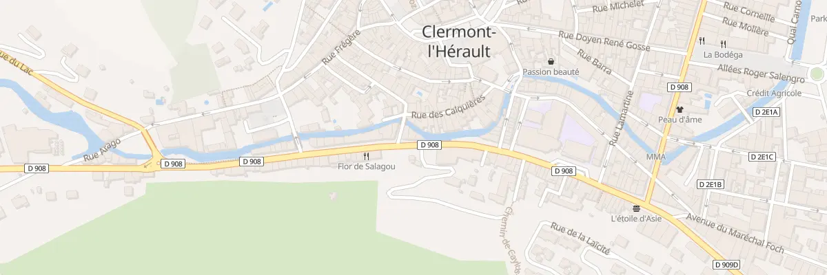 Plan du 17 Bd Ledru Rollin à Clermont-l’Hérault