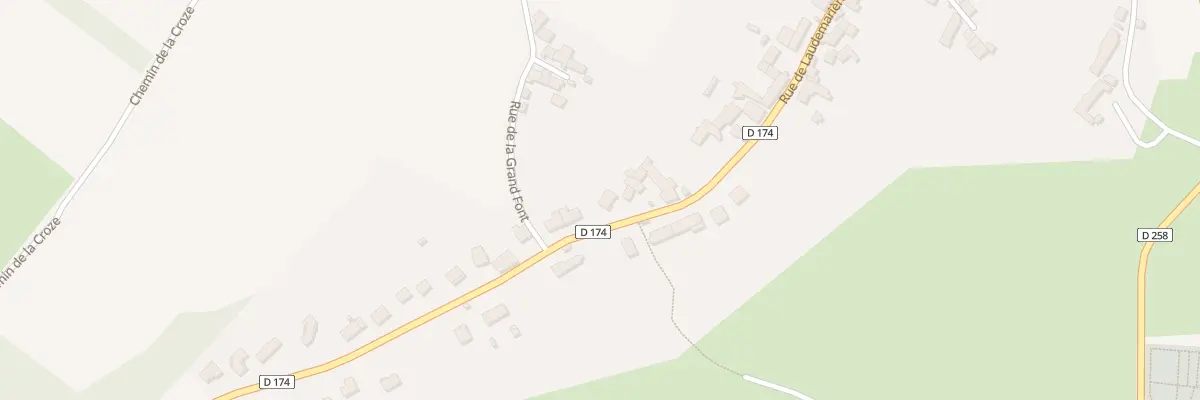 Plan du 58 Rue de Laudemarière à Creuzier-le-Vieux