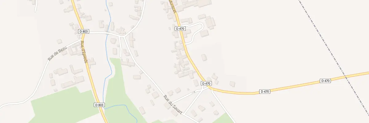 Plan du 15 Rue du Montcet à Brécy