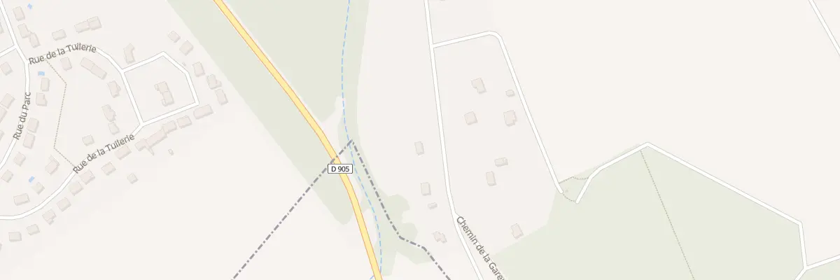 Plan du 30 Rte du Tourne Bride aux Vallées de la Vanne