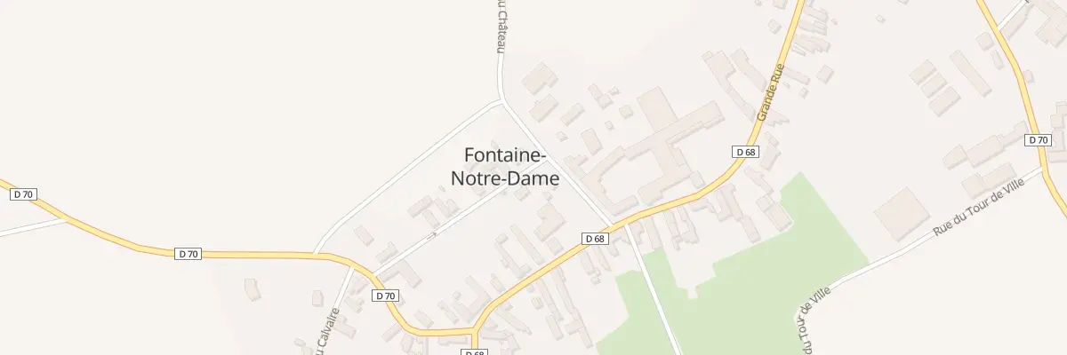 Plan du 2 Rue des Tilleuls à Fontaine-Notre-Dame