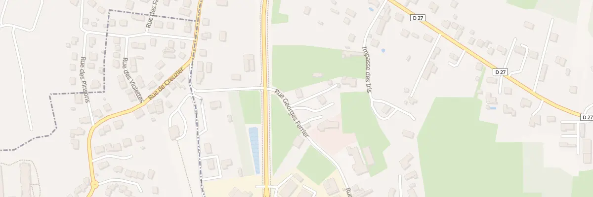 Plan du 18 Rue Georges Ferrier à Cusset