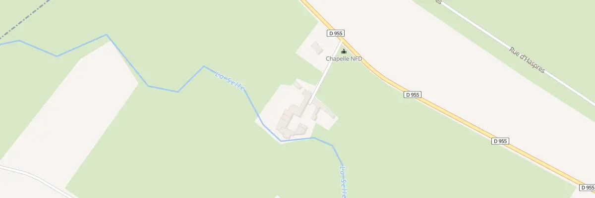 Plan du 55 Rue d’Haspres à Saulzoir