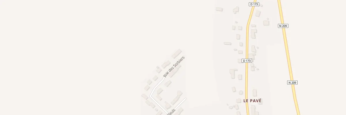 Plan du 19 Rue des Sorbiers à Billy