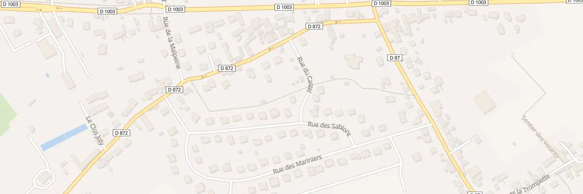 Plan du 4 Rue du Castel à Chierry